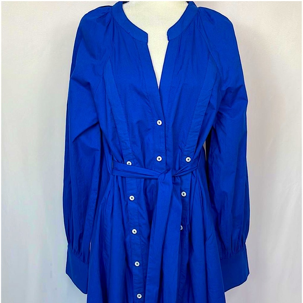 Elegant Blue Maxi Dress - Picture 11 of 16